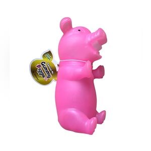 NWT - Animolds Glow-in-the-Dark Squeeze Me Gummy Piggie oink